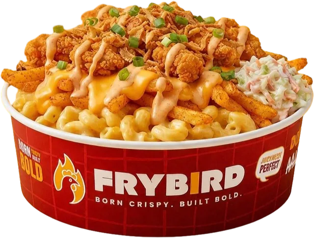 Chicken Loaded Mac & Fries